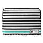 Poids Léger Svelte Housse pour ordinateur portable , 15 - 16 po, Bleu-La pochette en similicuir PU légère, rembourrée et résistante à l'eau protège votre appareil contre les chocs, les rayures et autres dommages
