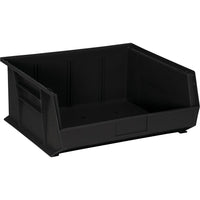 Bacs recyclés écologiques, noir, 3/paquet (CC562)-BACS RECYCLÉS À SUSPENDRE ET À EMPILER