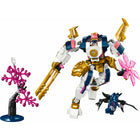 LEGO - Ninjago Le robot technologique élémentaire de Sora - 209 pièces-Les fans de Ninja peuvent mélanger et assortir les pièces pour construire leur propre modèle de combinaison mécanique