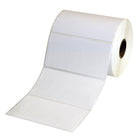 SPC - Étiquette Adhésive Perforée De Bureau Thermique Directe - 4 po x 2 po - Noyau de 1 po - Paquet de 700-Étiquette adhésive Blanc Thermique Directe