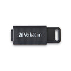 Clé flash USB 3.2 Gen 1 USB Type-C 32 Go de Verbatim - Noir-USB Type-C