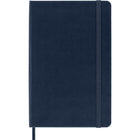 Moleskine - Carnet Classic Format Moyen - Ligné - Couverture Rigide - 4,5 po x 7 po - Bleu Saphir-208 feuilles