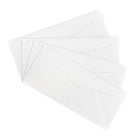 JAM Paper Enveloppes format livret à rabat commercial et fermeture gommée, 5 x 11 1/2 po, blanc, pqt/1000-Idéales pour les cartes de vœux, les cartes d’invitation, les faire-part de mariage et autres
