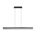 TuBICen - Eclaire 47" Lampe à suspension linéaire - Noir-DEL intégrée, 20W, incluse