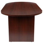 Flash Furniture Table De Conférence Ovale 6' - Acajou(GCTL1035MHG)-Style classique