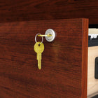 Sauder - La Collection Affirm Classeur latéral - Finition Classic Cherry-Verrouillage des tiroirs pour un stockage sécurisé de vos fichiers les plus importants
