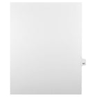 Mark Maker – Onglets séparateurs juridiques blancs, 1/25 onglets, format lettre, sans trous, numéro 167, 25/paquet-Onglets séparateurs blancs, 1/25 onglets