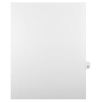 Mark Maker – Onglets séparateurs juridiques blancs, 1/25 onglets, format lettre, sans trous, numéro 167, 25/paquet-Onglets séparateurs blancs, 1/25 onglets