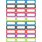 Étiquettes magnétiques, couleurs unies assorties, paquet de 90-Adhère à toutes les surfaces métalliques