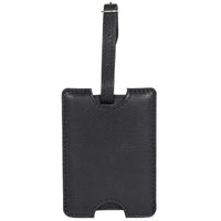 Designer Ashlin  Étiquette d'identification de sécurité de sac de Seattle  Cuir de vachette grainé  Noir-L'étiquette d'identification est dissimulée pour des raisons de sécurité lorsque vous voyagez