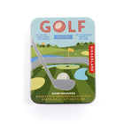 Kikkerland - Golf dans une boite-Gardez ce petit kit dans votre bureau pour une partie de golf rapide à tout moment