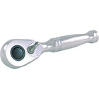 Gray Tools – Cliquet tronqué à 48 dents, prise de 3/8 po, 4 3/4 po de long, fini chromé-Prise de 3/8 po