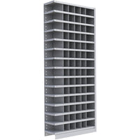 Metalware – Étagère enclenchable RK910, 15 tablettes, 36 x 24 x 88 (po), gris pâle-Système de tablettes ajustables offrant un espace de rangement solide, mais économique qui convient à vos besoins