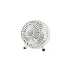 Honeywell - ChillOut Ventilateur de bureau de 6 po avec adaptateur USB et c.a. et réglages manuels, blanc-Diamètre de 6 po, lame de 4,5 po