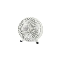 Honeywell - ChillOut Ventilateur de bureau de 6 po avec adaptateur USB et c.a. et réglages manuels, blanc-Diamètre de 6 po, lame de 4,5 po