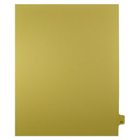 Mark Maker – Onglets séparateurs juridiques beiges, 1/25 onglets, format lettre, sans trous, numéro 73, 25/paquet-Onglets séparateurs beiges, 1/25 onglets