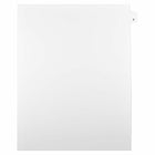Mark Maker – Onglets séparateurs juridiques blancs, 1/25 onglets, format lettre, sans trous, numéro 2, 25/paquet-Onglets séparateurs blancs, 1/25 onglets