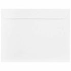 JAM Paper - Enveloppes Strathmore pour livret 10 x 13 - Vélin blanc brillant - paquet de 50-Taille: 10 x 13 pouces