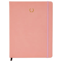 Alfred Sung - Carnet Classique à Couverture Souple - 7 po x 9-3/4 po B5 - Rose-224 pages lignées par cahier