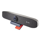 Barre Vidéo Poly Studio P15 4K Ultra HD - Noir-Informations audio/microphone : microphone unidirectionnel optimisé pour les espaces de travail personnels