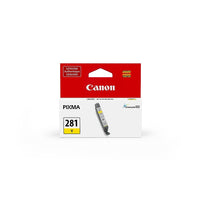 Canon - Réservoir d’encre CLI-281 Y, rendement standard, jaune (2090C001)-Jaune