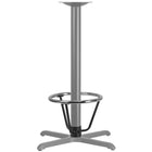 Flash Furniture Anneau de pied pour base de table à hauteur du bar avec anneau de colonne de 3,25 pouces - 16 pouces de diamètre-Anneau de pied pour tables à hauteur de bar en métal
