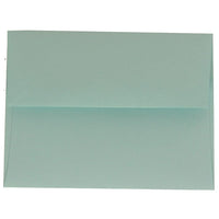 JAM Paper - Enveloppes format livret à rabat droit avec fermeture gommée, 4 3/8 x 5 3/4 po, bleu aqua, 1000/paquet-Bleu aqua