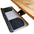 AnthroDesk - Plateau pour clavier avec réglage de la hauteur et de l'inclinaison-CONCEPTION : support de montage de 30 cm (la profondeur IDÉALE pour les bureaux debout, ou les bureaux avec croisillons ou surfaces peu profondes)
