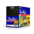Dosettes K-Cup de café espresso Forêt tropicale de Timothy’s – Paquet de 24-Ce mélange de café expresso est un café fort et corsé