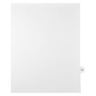 Mark Maker – Onglets séparateurs juridiques blancs, 1/15 onglets, format lettre, sans trous, numéro 177, 25/paquet-Onglets séparateurs blancs, 1/15 onglets