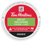 Tim Hortons - Decaf torréfaction moyenne - 24 capsules / boîtes-Procédé Swiss Water