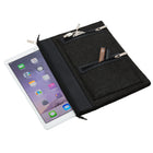 Housse pour ordinateur portable compatible avec de 15,6 po Housse pour ordinateur portable, Noir-Deux poches zippées à l'avant pour les clés, les cartes, l'argent et autres articles essentiels pret à partir