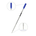 A.T. Cross - 8511 Recharge de stylo à bille, pointe moyenne, encre bleue-La recharge pour stylo à bille à pointe moyenne 8511 Cross de couleur bleue est compatible avec les stylos à bille Classic Century, Century II, Townsend, ATX, Peerless, Wanderlust, Botanica, Bailey, Bailey Light, Calais, Tech2, Avitar et Stratford de Cross (vendus séparément).