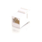 C2G – Coupleur modulaire à prise RJ-45 à insérer 3677-Le module coupleur de prise à insérer avec connecteur RJ-45 (8P8C) blanc est facile à utiliser et peut être fixé à tout panneau enfichable, plaque murale ou boîtier de montage pour obtenir une connectivité fluide.