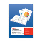 Staples - Pochettes de plastification HeatSeal, 5 mil, format lettre, paq./100-Format lettre