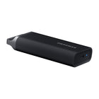Samsung - T5 EVO USB 3.2 SSD portable de 2 To - Noir-Conception en caoutchouc résistant aux chocs avec protection contre les chutes jusqu'à 6 pieds