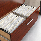 Sauder - La Collection Affirm Classeur latéral - Finition Classic Cherry-Tiroirs avec coulisses à extension complète pour dossiers suspendus de format lettre, légal ou européen.