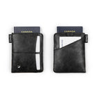 PKG Perry Porte-passeport RFID - Noir-Dimensions: 4,25 H x 5,25 L x 0,25 P po