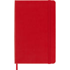 Moleskine - Carnet Classic Format Moyen - Ligné - Couverture Rigide - 4,5 po x 7 po - Rouge Écarlate-208 feuilles