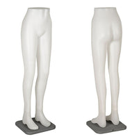 Pantalon féminin durable, matériau recyclable, blanc (150372)-Forme de pantalon féminin durable