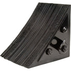 Kleton - Cale De Roue, Caoutchouc, 8po x 8po x 8po, Noir, paquet de 4-Couleur Noir