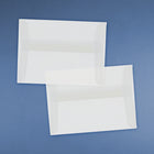 JAM Paper Enveloppes translucides A1, incolore, 50/paquet-Poids du papier : 28 lb