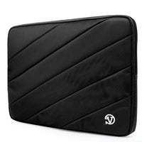 15,6 po Housse de Protection Ordinateur Portable, Laptop Sleeve Case PC Netbook Ultrabook Sacoche Compatible 15-15,6 po, Noir-Construit avec un matériau de haute qualité et des coutures durables