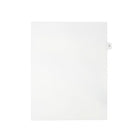 Mark Maker – Onglets séparateurs juridiques blancs, 1/15 onglets, format lettre, sans trous, lettre S, 25/paquet-Onglets séparateurs blancs, 1/15 onglets
