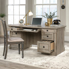 Sauder 65"W La Collection Palladia Bureau Ministre - Finition Split Oak-8