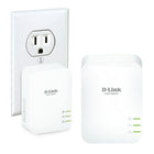D-Link - Trousse de départ DHP-601AV2 1000 Powerline Network-Élargissez votre réseau câblé - ajoutez facilement des dispositifs Ethernet à votre réseau sans câbles encombrants