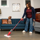 Vileda Vadrouille à jet ProMist MAX-Convient à tous les sols durs, y compris le stratifié, le bois et le carrelage