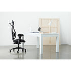 Gry Mattr + ergoCentric - Fauteuil de bureau sCentric - noir-Dossier : maille élastomère