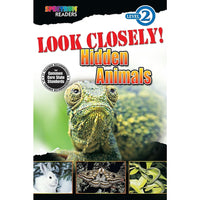 Livre numérique : Spectrum - Look Closely! Hidden Animals, 704330-EB, maternelle - 1re année-Vous recevrez deux courriels : le premier confirmant la totalité de votre commande et le second comportant un lien de téléchargement. Vous pourrez utiliser le lien de téléchargement immédiatement ou plus tard, comme vous le voulez.