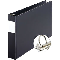 XtraLifeMD – Reliure à anneaux de 11 x 17 po Slant-DMD, 2 po, noir-Anneaux obliques en D avec une capacité pouvant contenir 25 % plus de feuilles que les anneaux ronds standard.